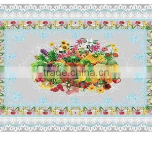 2015 Newest Transparent Printed All-in-one Furits Vinyl Table Cloth Piece/roll thumbnail-1