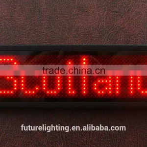 PROGRAMMABLE LED NAME BADGE WITH RECHARGEABLE BATTERY Electronic Digital Led Name Badge thumbnail-6