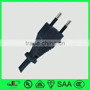 INMETRO Flat Electrical Wire, Brazil Electrical Connectors, ac Power Plug Iec c8 Inlet thumbnail-1