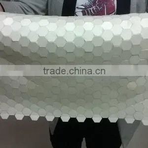 500*500 mm Alumina Ceramic Hexagonal Mat, Alumina Ceramic Liner for Wear Resistant Pipes thumbnail-4