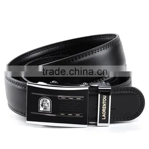 Wide Leather Belt Without Holes Men's Belt thumbnail-3