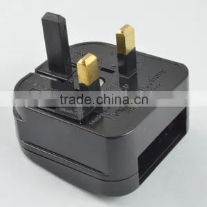 European to UK BS Converter Plug Adapter, Male to Male uk bs 5733 Travel Adapter thumbnail-4