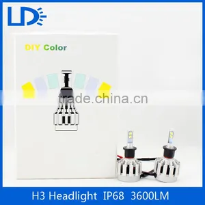 Car Accessories Light Waterproof IP68 H1 H3 H7 H11 H3 H4 Car Head Light thumbnail-6