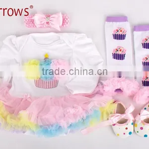 Kids Girl Clothes Outfits Dress Chinese Traditional Dress Kids White Dot Long Sleeve Dresses thumbnail-4