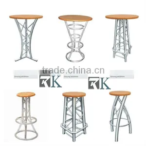 Truss Style Aluminium Bar Chair and Table thumbnail-1