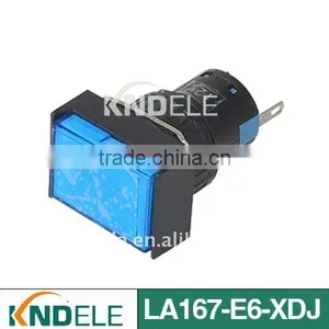 Blue Push Button Switch 16mm 2NO 2NC thumbnail-1