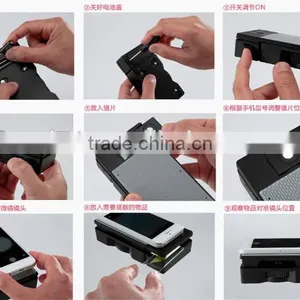 New Design Mobile Digital Microscope Portable Mobile Phone Cellphone Tablet Zoom Microscope 200 Times for Primary and Secondary thumbnail-2
