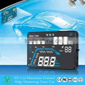 3 Inch Car Obd2 HUD Display the Engine Speed,water Temperature, Voltage XY-HUD207 thumbnail-3