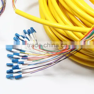 Chinase High Quality 24 Cores LC to ST SM Fanout Patch Cord thumbnail-4