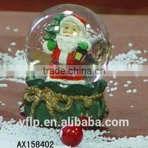 Resin Christmas Craft, Santa Claus Resin Christmas Craft, Snow Globe Resin Christmas Craft thumbnail-3