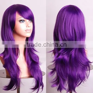 Plastic Sex Wig Cosplay Long Straight Wig Cosplay Made in China thumbnail-2