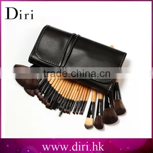 OEM Shiny Wooden Handle Straight Synthetic Hair Foundation Brush thumbnail-5