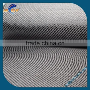3K 240gsm Carbon Fiber Fabric Yarn 0.32mm Thickness Plain Twill Satin Weave Cloth 1m Wide For Surfboard thumbnail-1