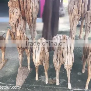 Tree Root Wood Horse thumbnail-4