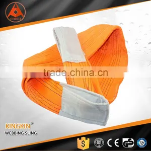 Double Eye Flat Polyester Webbing Lifting Sling thumbnail-1
