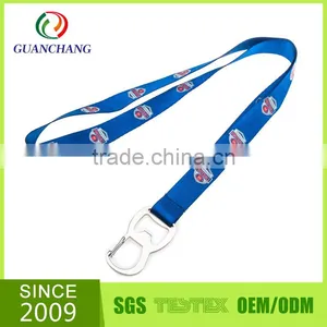 High Quality Flat Polyester Drink Sling Bling Lanyard Wine Glass Holder Set thumbnail-3