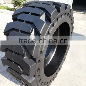 High Quality Skidsteer Tire Solid Bobcat Tire 12.16.5 for Sale thumbnail-2