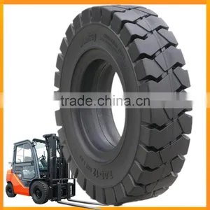 Chinese Famous Tyre Factory Solid Forklift Tires 6.00-9 6.50-10 7.00-9 With Puncture Proof Solution thumbnail-1