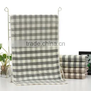 Cotton Samll Check Dobby Face Towel thumbnail-2