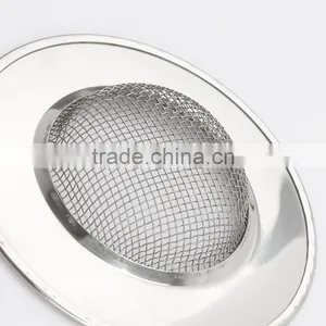 Kitchen Stainless Steel Sink Strainer Net SS Sink Strainer thumbnail-3