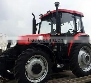 YTO Wheel Tractors Hot Sale 804 80hp YTO Engine With Cabin Agricultural Tractor 4WD thumbnail-3