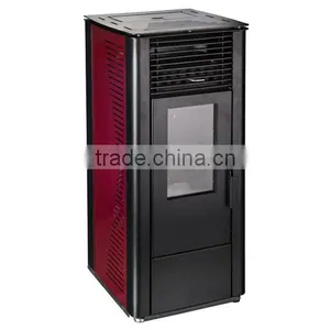 Wood Pellet Stove With Air Heating New Model Smokeless Fireplace Pellet Burning Stove thumbnail-1