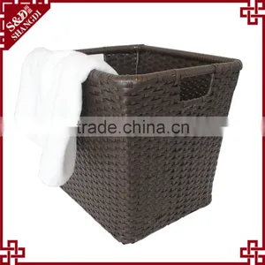 Customize Size Large Rattan Handmade Dirty Cloth Basket for Home or Hotel thumbnail-1