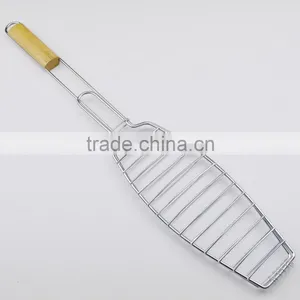 Iron Barbecue Grill Tools for Fish thumbnail-1