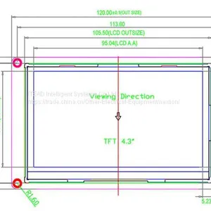 Nextion Enhanced NX8048K050 - Универсальный сенсорный дисплей HMI размером 5.0'' thumbnail-4