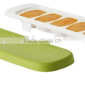 Baby Food Freezer Tray With Silicone Lid thumbnail-1
