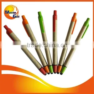 Eco Friendly Recycled Stylus Cardboard Ballpoint Pen thumbnail-1