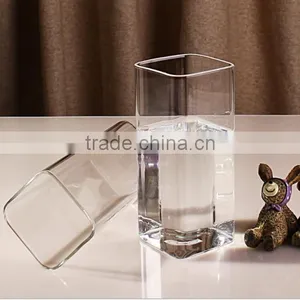 Iced Beverage Glasses Cups ,Capacity: 13-Oz / 400 Ml, Square Shaped, Borosilicate Glass thumbnail-4