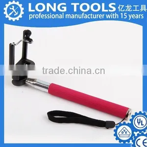Cheap Cable Take Pole Wireless Mobile Selfie Stick for Cellphone thumbnail-1
