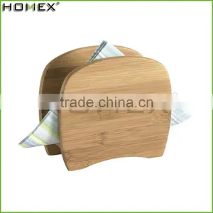 100% Natural Cheap Bamboo Napkin Holder/Homex_BSCI thumbnail-2