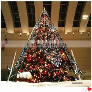 SJ2017500116 4m Outdoor Xmas Tree Fake Colorful Christmas Tree for Christmas Festival thumbnail-1
