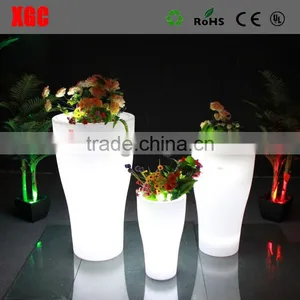 LED Glow Illuminated Planter Flower Pot GD126 thumbnail-1