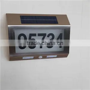 Brightness Solar House Number Lights Plate With Sensor thumbnail-2