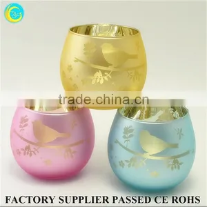 Ball Glass for Candle Jars Can Accept Engraved Design thumbnail-2