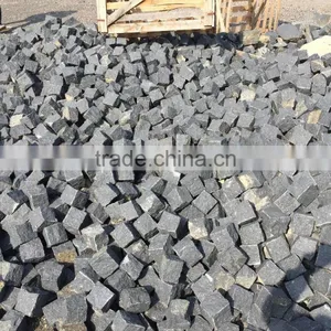Cobblestone Paver Mats Black Paving Stone Granite Paving Stone thumbnail-2