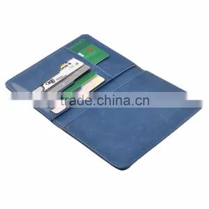 Travel Wallet & Passport Holder RFID Blocking Case Cover Securely Holds Business Cards Credit Cards Boarding Pass thumbnail-6