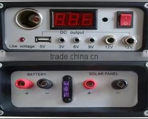 A1848 Solar Charge Controller, Solar Panel Battery Regulator 33V With USB Port thumbnail-3