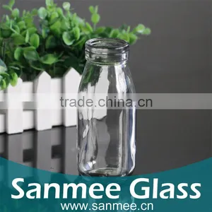 2016Hot Selling Clear Custom Glass Milk Bottle thumbnail-1