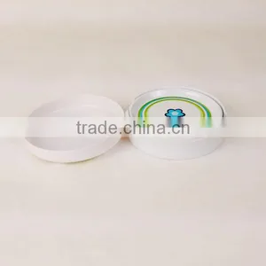 Home & Restaurant White Color Plastic Melamine Cup Mat thumbnail-1