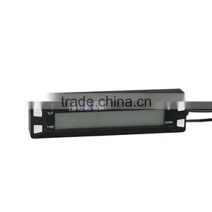 Digital Alarm Car Thermometer Monitor Meter thumbnail-2