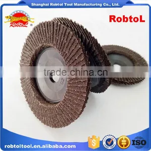 5" 125mm Flap Disc Zirconia Plastic Back Cover Aluminum Oxide Grinding Wheel Abrasive Flap Disk Flap Wheel Sanding thumbnail-1