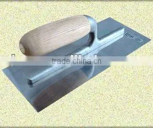 Wooden Handle Carbon Steel Plastering Trowel thumbnail-1