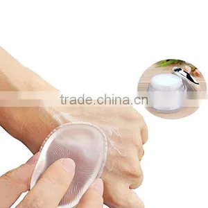 2017 Wholesale Round Clear Silicone Makeup Sponge thumbnail-1