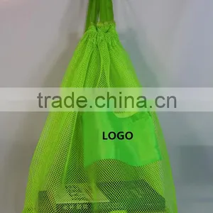 2016 Green Sand Away Carry All Beach Mesh Bag Tote (Swim, Toys, Boating. Etc) thumbnail-6
