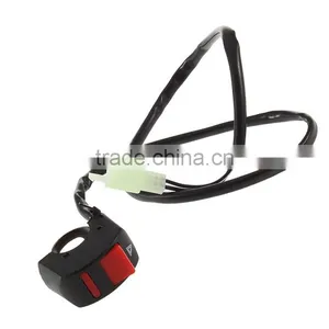 Universal Handlebar Motorcycle Handle Switch Motorcycle Starter Switch Motorcycle Push Button Switch ON/OFF thumbnail-1