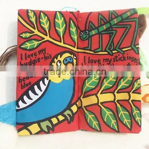 Development Toys Baby Kids Toddler Intelligence Educational Pets Tails Cloth Book Girl Boy thumbnail-2